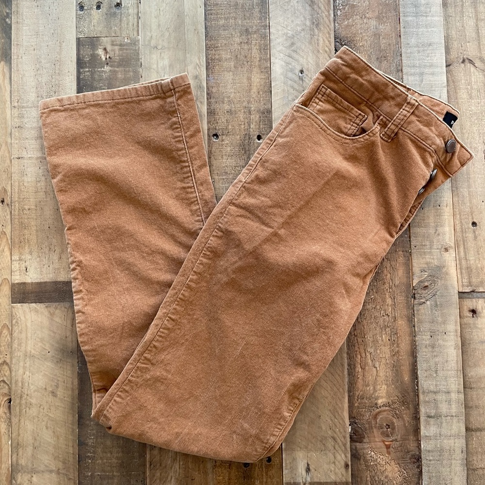 Alexandra Button Front Bootcut Corduroy - image 2